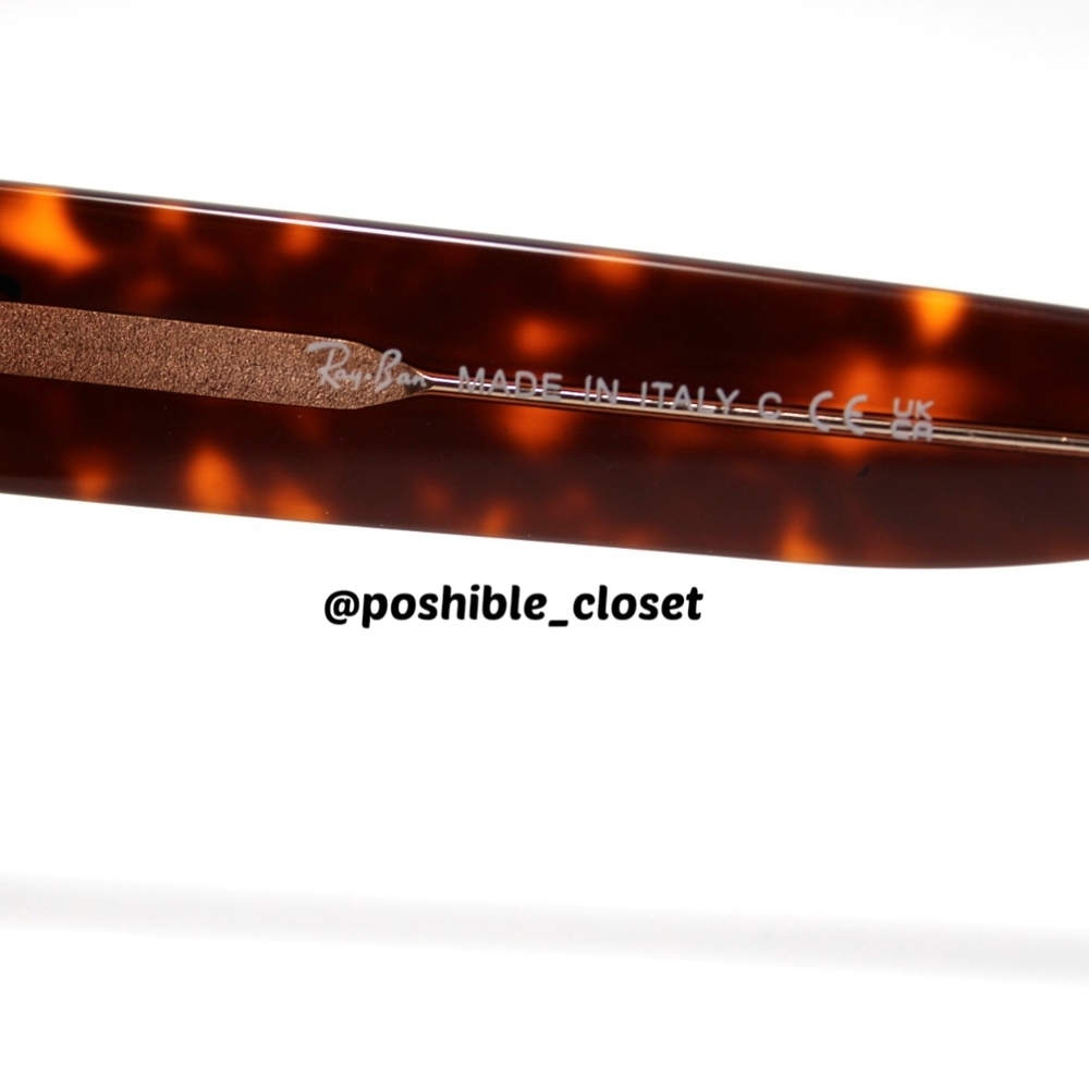 RayBan Model Display RB2186 State Street Gradient Brown Tortoise - Picture 11 of 17